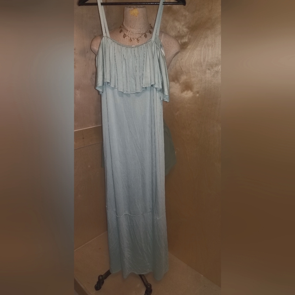 Ruffle Maxi